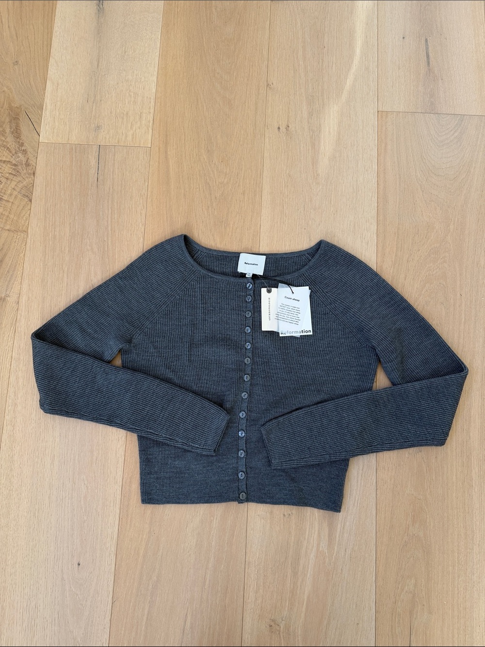 Reformation Regenerative Wool Cardigan